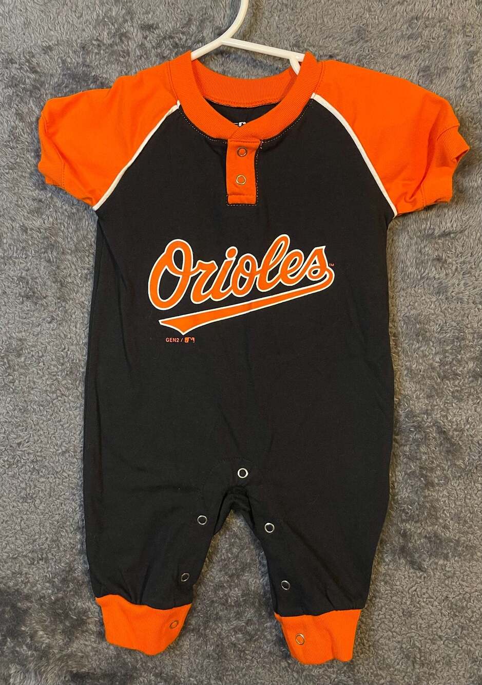 Gen2 MLB Baltimore Orioles Baby Romper 0-3M